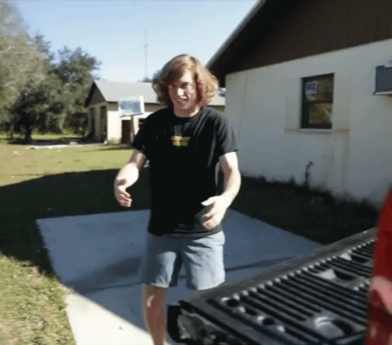Man Outdoor Shivering GIF