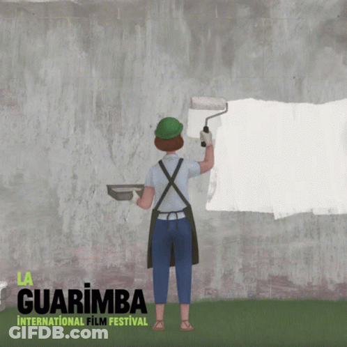 Man Painting With Every Day Is A Good Day GIF