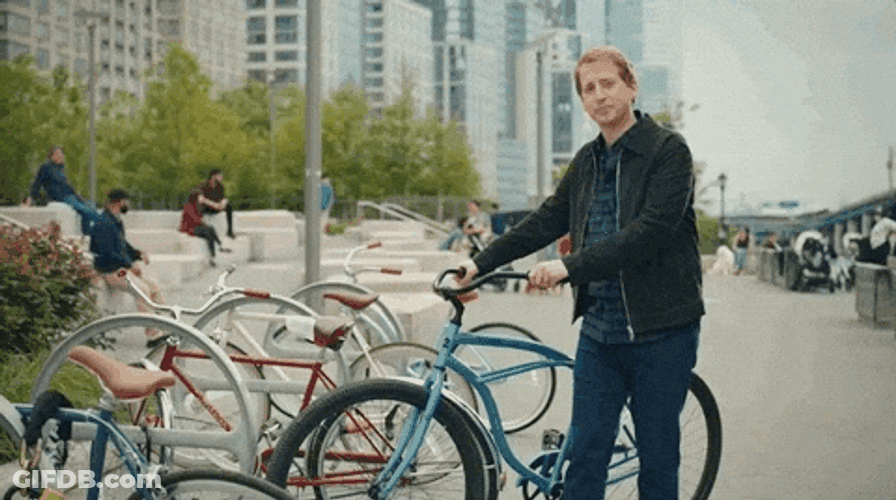 Man Park Bike Im Stupid GIF