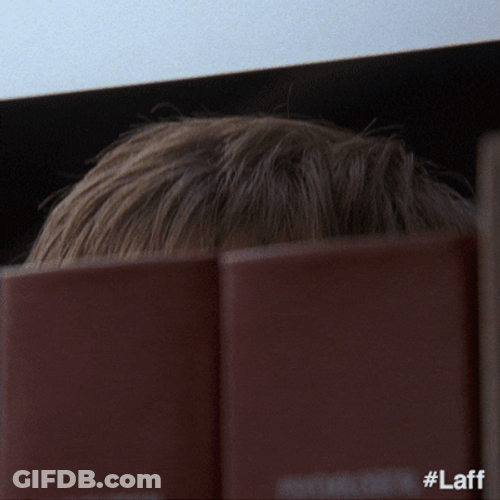 Man Peeking Behind The Wall GIF