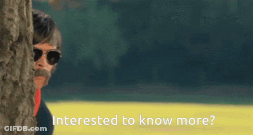 Man Peeking Behind Tree Interested To Know More GIF