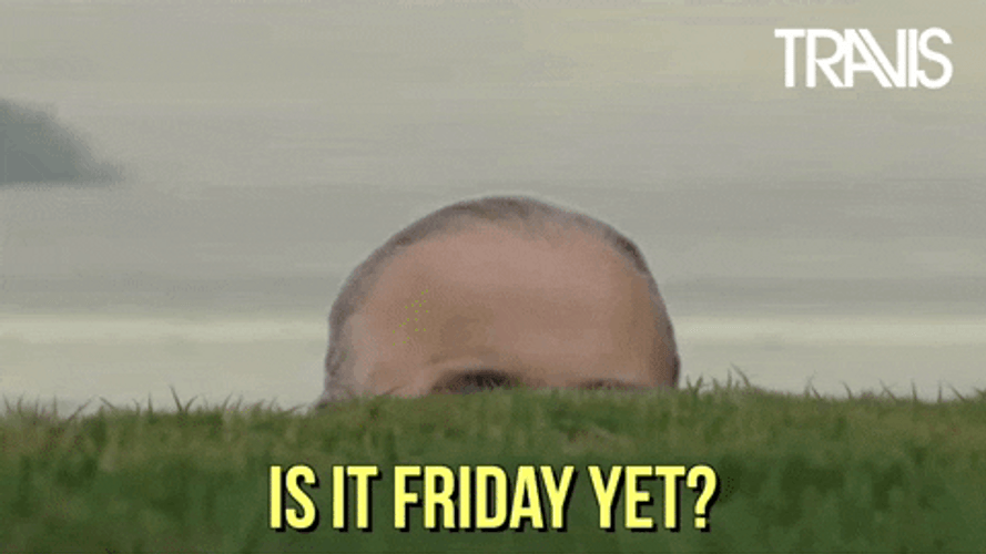 Man Peeking Friday Eve GIF