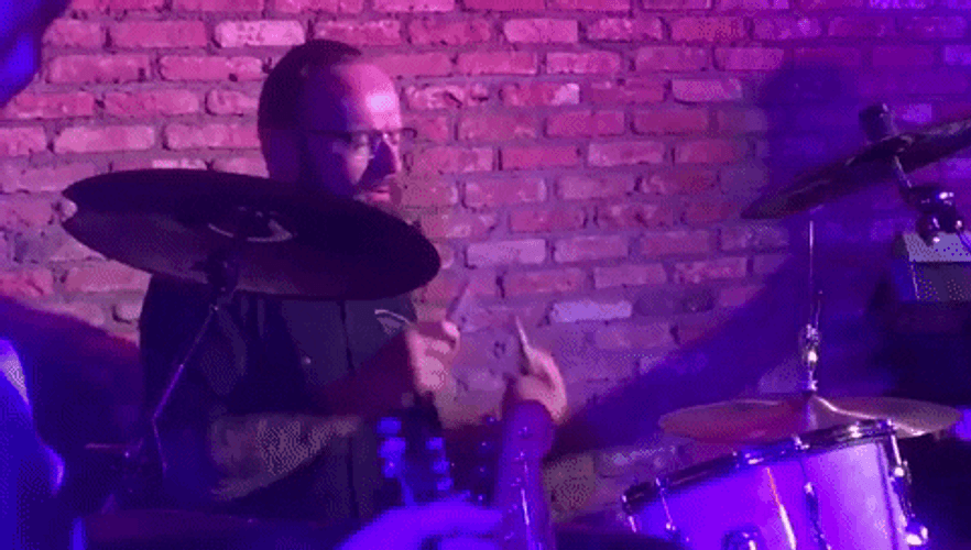 Man Perfect Rimshot GIF
