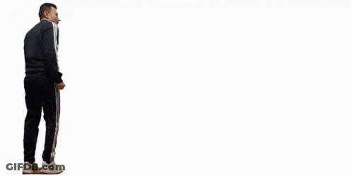 Man Performing Taekwondo Kick GIF