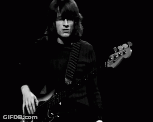 Man Playing Bass Guitar GIF