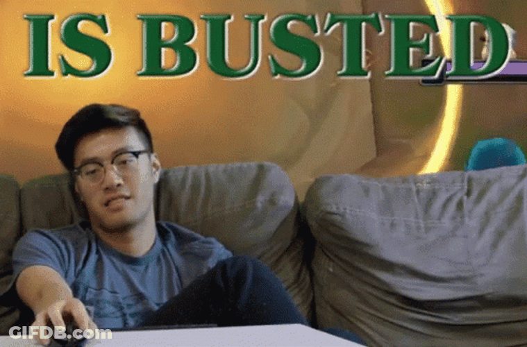 Man Playing Busted Moment GIF