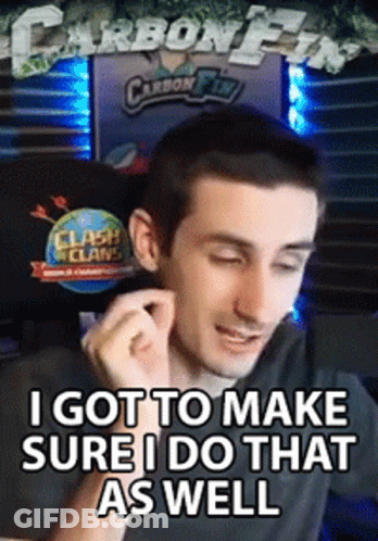 Man Playing Clash Of Clans Saying I Got To Make Sure I Do That GIF