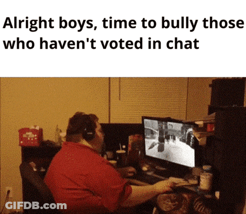 Man Playing Computer Game With Headphones GIF