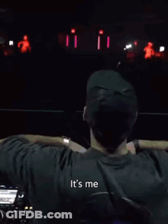 Man Playing DJ Set Says It's Me GIF