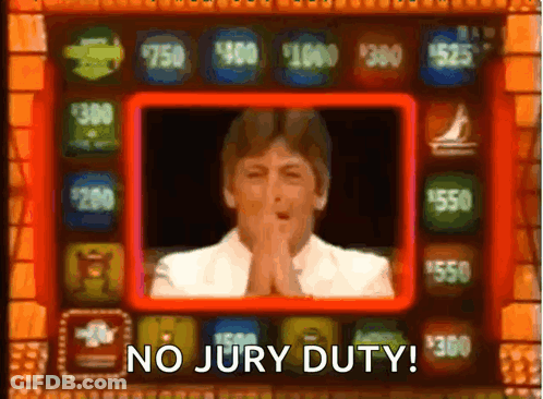 Man Playing Game No Jury Duty GIF