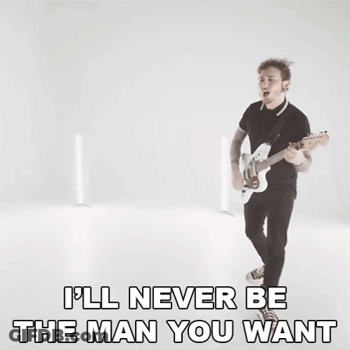 Man Playing Guitar And Singing GIF