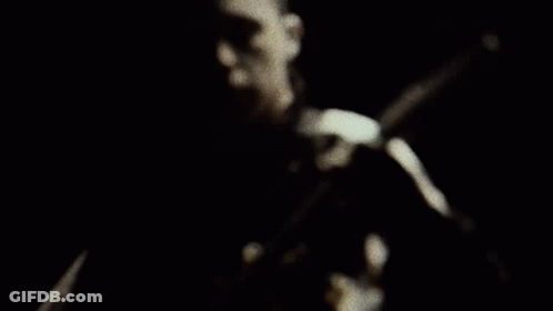 Man Playing Guitar In Darkness GIF