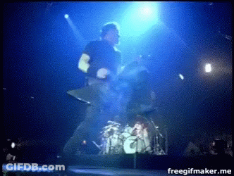 Man Playing Guitar On Stage GIF