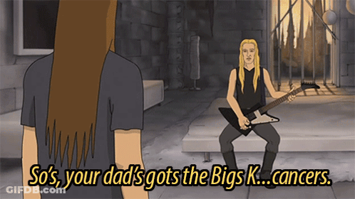 Man Playing Guitar So Your Dad Has The Big Cancers GIF