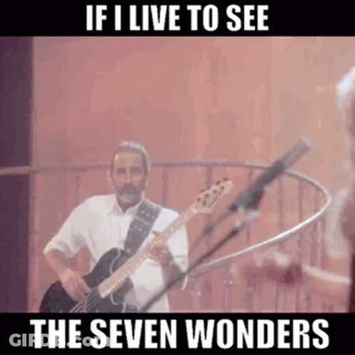 Man Playing Guitar With Drummer GIF