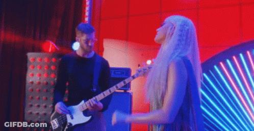 Man Playing Guitar Woman Singing GIF