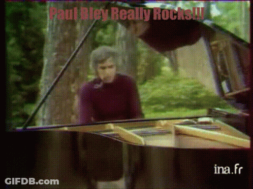 Man Playing Piano Paul Blev Really Rocks GIF