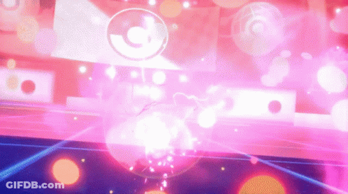 Man Playing Piano With Stained Glass Window GIF