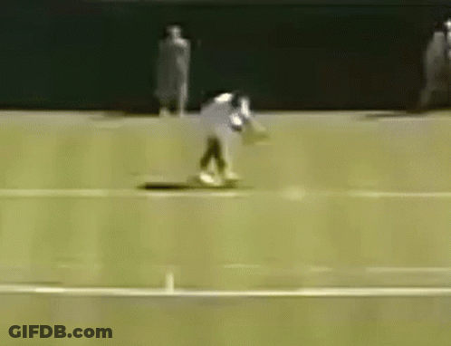 Man Playing Tennis GIF