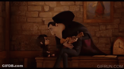 Man Playing Ukulele GIF