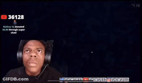Man Playing Video Game With Headphones And Microphone GIF