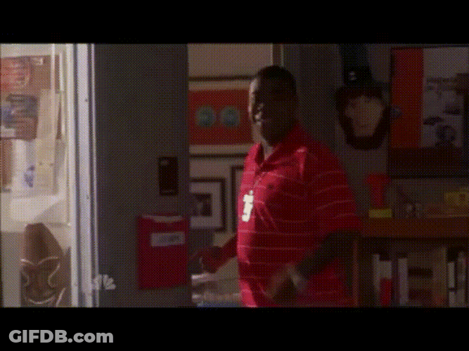 Man Pointing And Left GIF