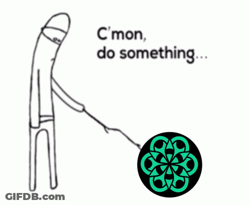 Man Pointing At Rocket Saying C'mon Do Something GIF