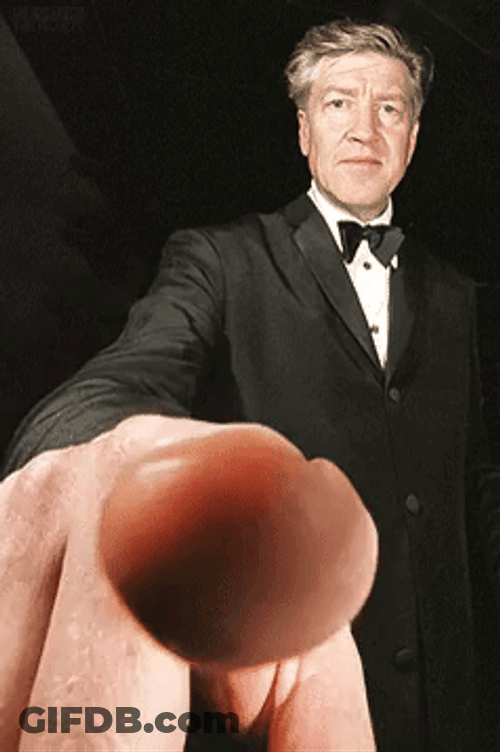 Man Pointing Closer GIF