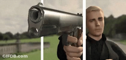Man Pointing Gun At Camera GIF