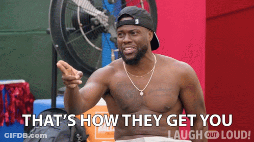 Man Pointing Saying Thats How They Get You GIF