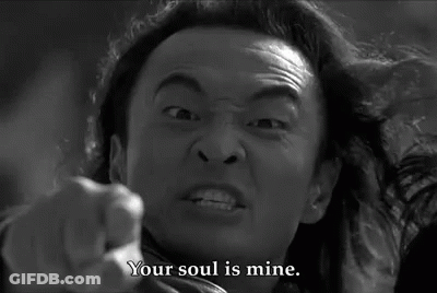 Man Pointing Saying Your Soul Is Mine GIF