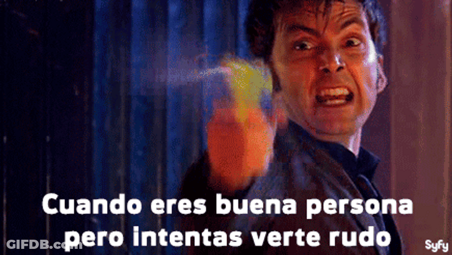 Man Pointing Spray Bottle GIF