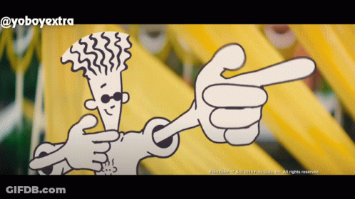 Man Pointing @Yoboyextra GIF