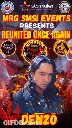 Man Poster With Name Denzo GIF