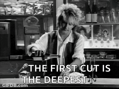 Man Pouring Drink Into Glass Black And White GIF