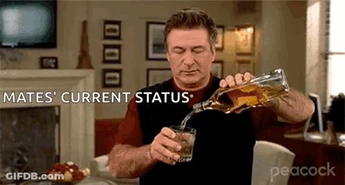 Man Pouring Whiskey With Mates Current Status GIF