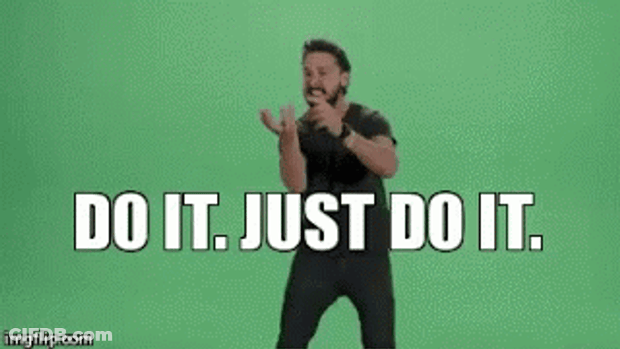Man Powerful Nike Tagline Demonstration GIF