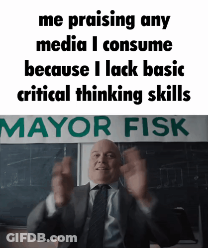 Man Praising Media GIF