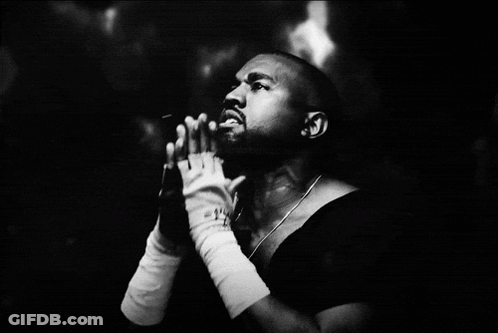 Man Praying With Hands Folded GIF