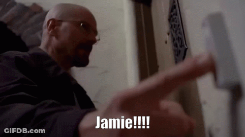 Man Pressing Jamie Button GIF