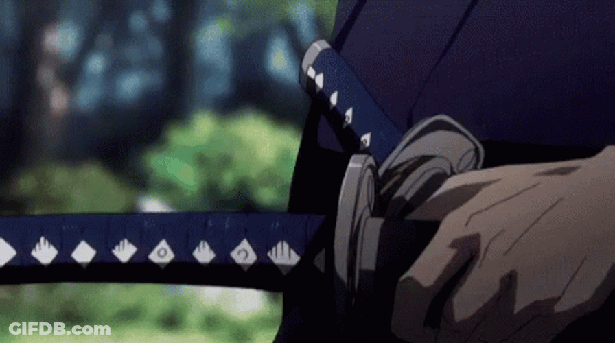 Man Pulling Samurai GIF