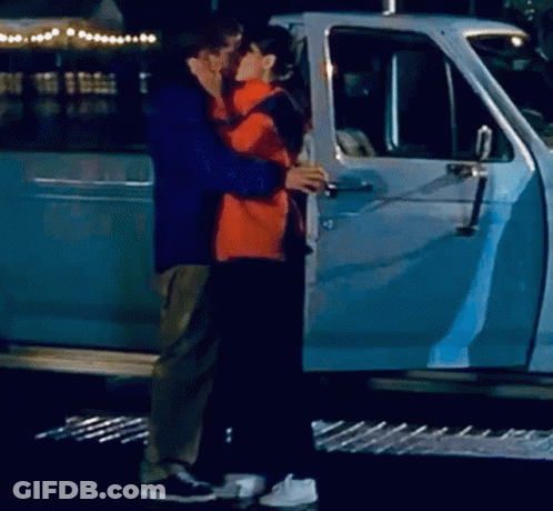 Man Pulling Small Box On Leash GIF