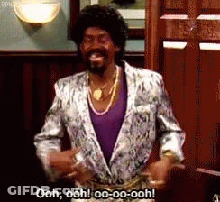 Man Purple Shirt Floral Jacket Ooh Ooh O-O-O-Ooh GIF