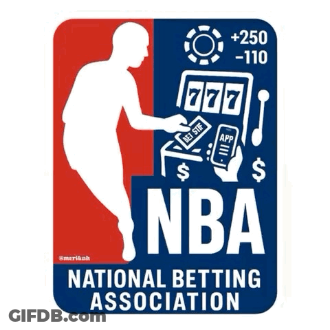 Man Putting Money In Slot Machine National Betting Association GIF