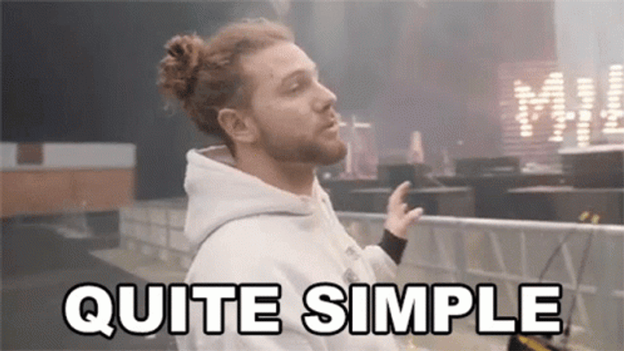 Man Quite Simple Concert Stage GIF