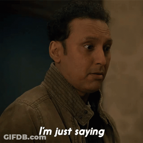 Man Raising His Eyebrow Just Saying GIF