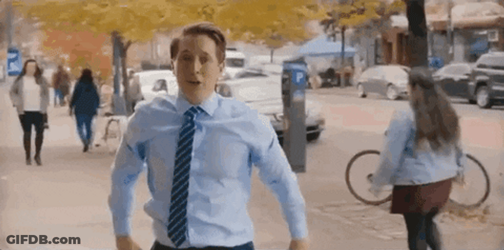 Man Raising Sweaty Armpits GIF