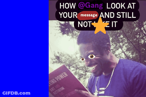 Man Reading Book Being Power GIF