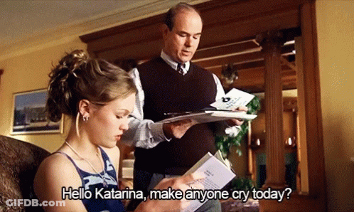 Man Reading Book To Girl Saying Hello Katarina GIF