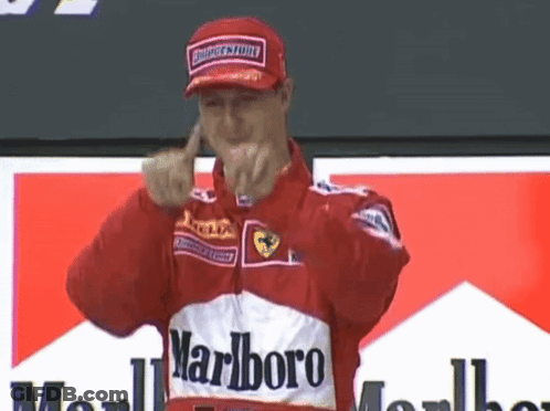 Man Red Hat And Red White Jacket Marlboro GIF